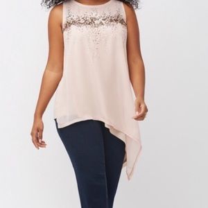 Lane Bryant Asymmetrical Shirt size 22/24